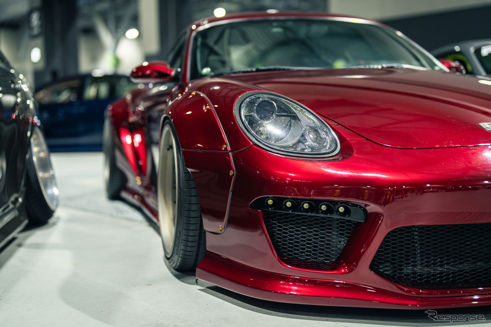 ポルシェ 987 ケイマン…A-MESSE JAPAN 2024《写真撮影 望月勇輝》