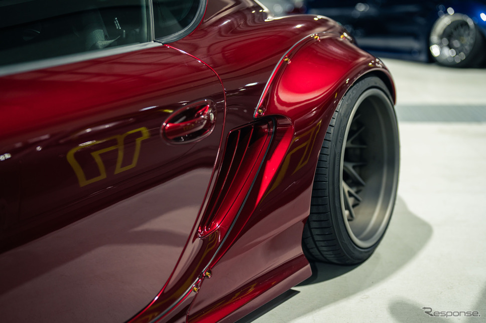 ポルシェ 987 ケイマン…A-MESSE JAPAN 2024《写真撮影 望月勇輝》