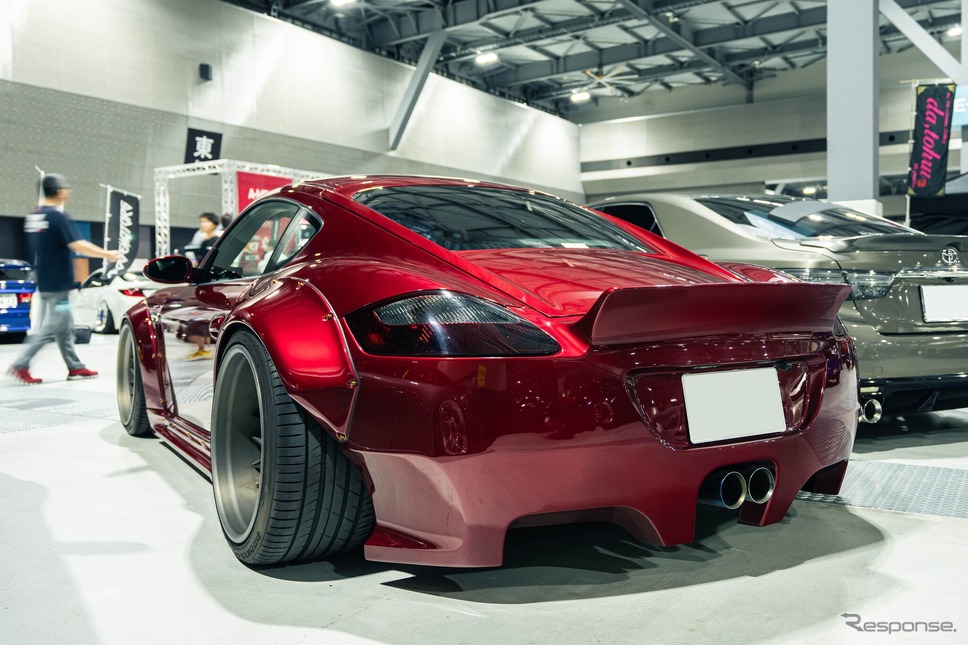 ポルシェ 987 ケイマン…A-MESSE JAPAN 2024《写真撮影 望月勇輝》