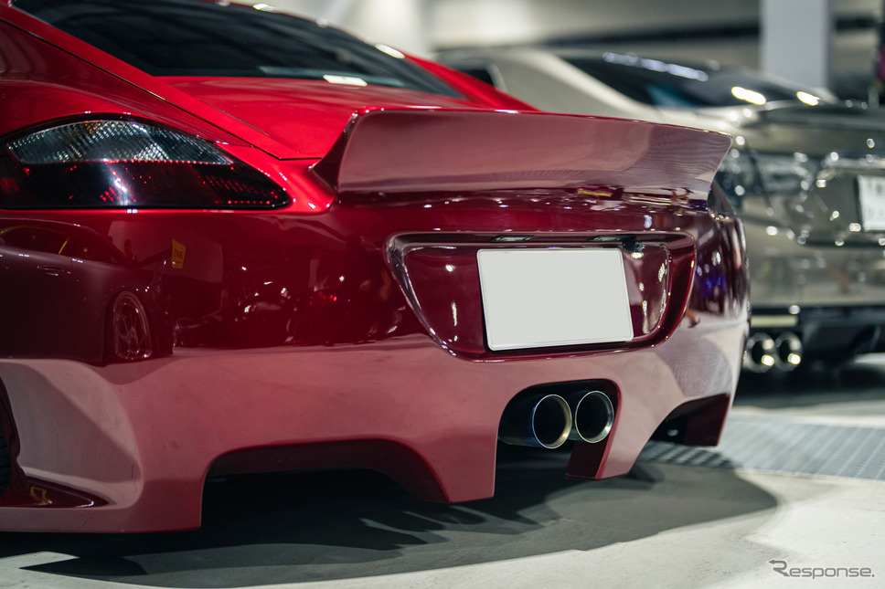 ポルシェ 987 ケイマン…A-MESSE JAPAN 2024《写真撮影 望月勇輝》