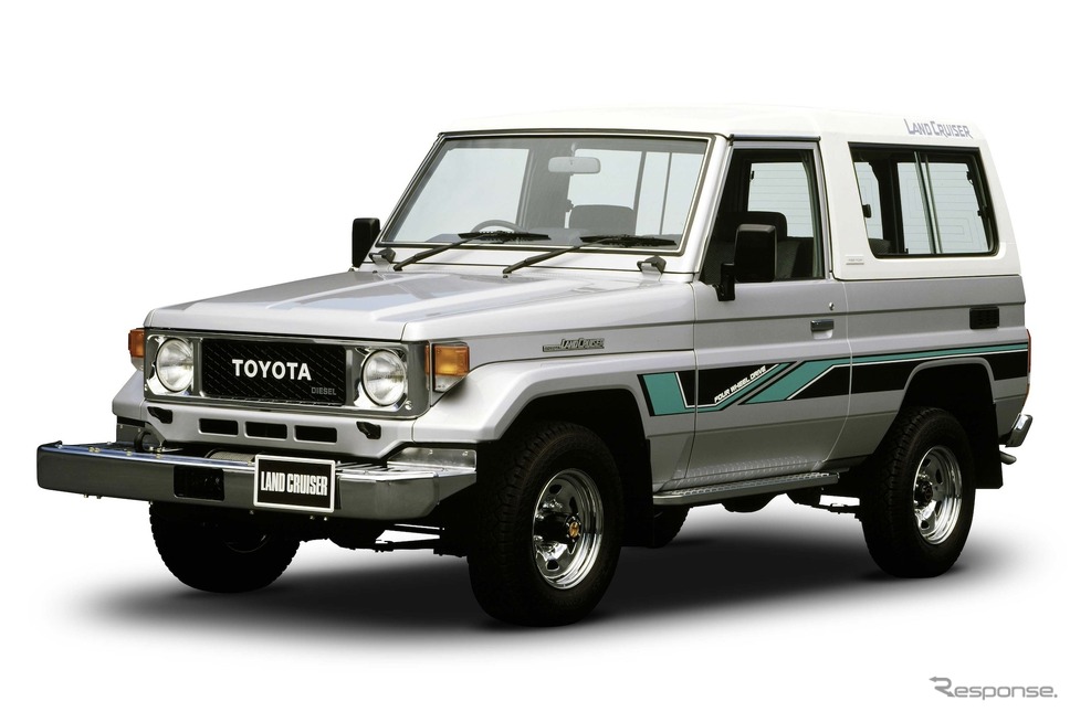 カーセンサーと同い年モデル:トヨタ ランクル70(初代)《写真提供 トヨタ自動車》
