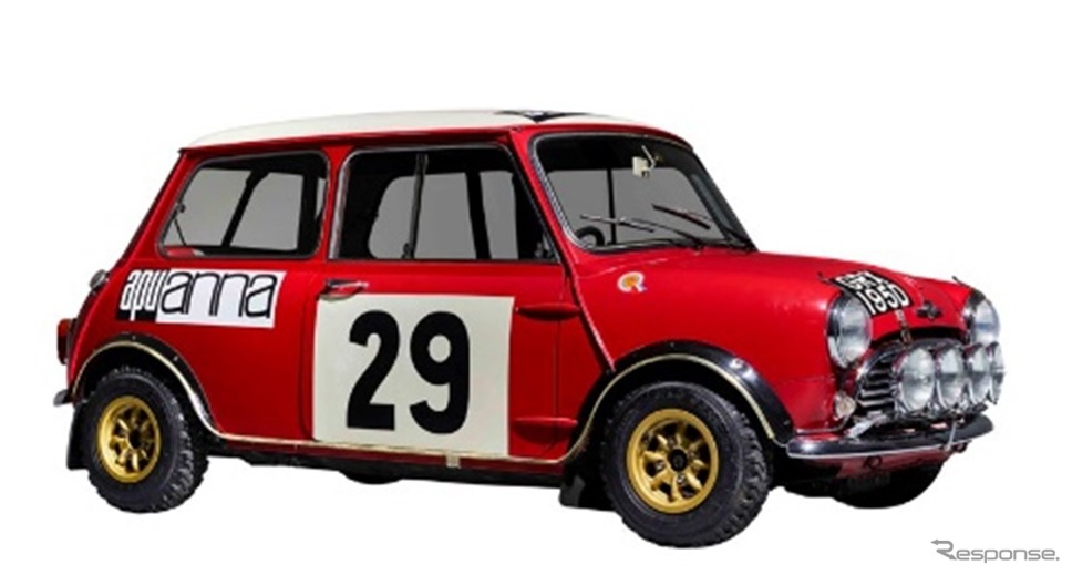 Mini 『Cooper S』(1966年)《写真提供 富士スピードウェイ》