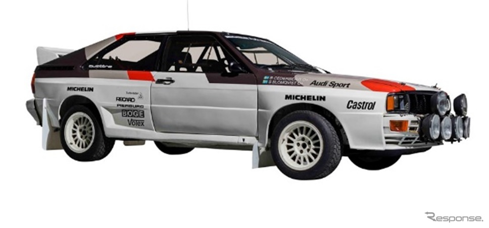 アウディ『Quattro』(1981年)《写真提供 富士スピードウェイ》