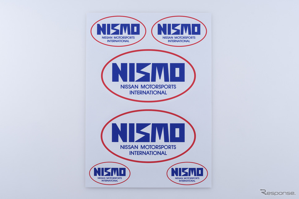初代NISMO ロゴステッカーセット《画像提供 NISMO》
