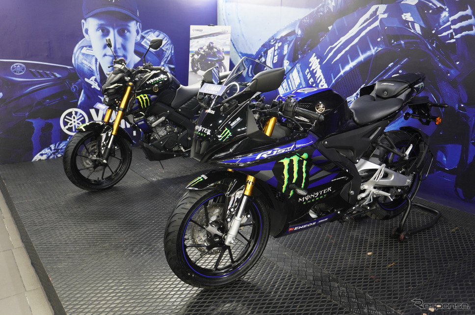 バイクのF1ことMotoGP人気もあってプレミアムスポーツは憧れのモデルだ《写真撮影 宮崎壮人》