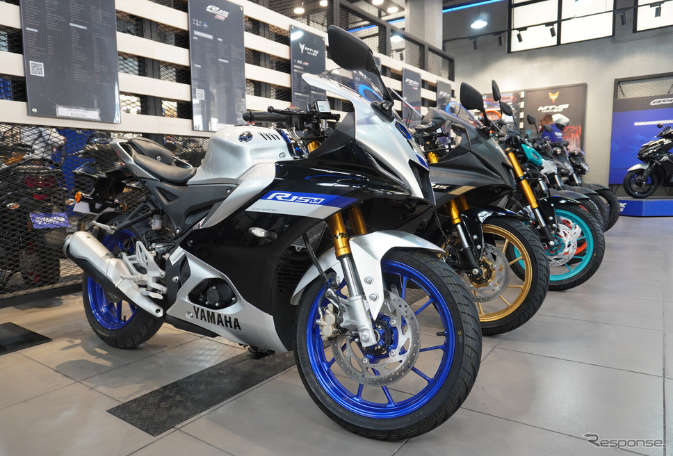 ヤマハのプレミアムモデル『YZF-R15M』《写真撮影 宮崎壮人》
