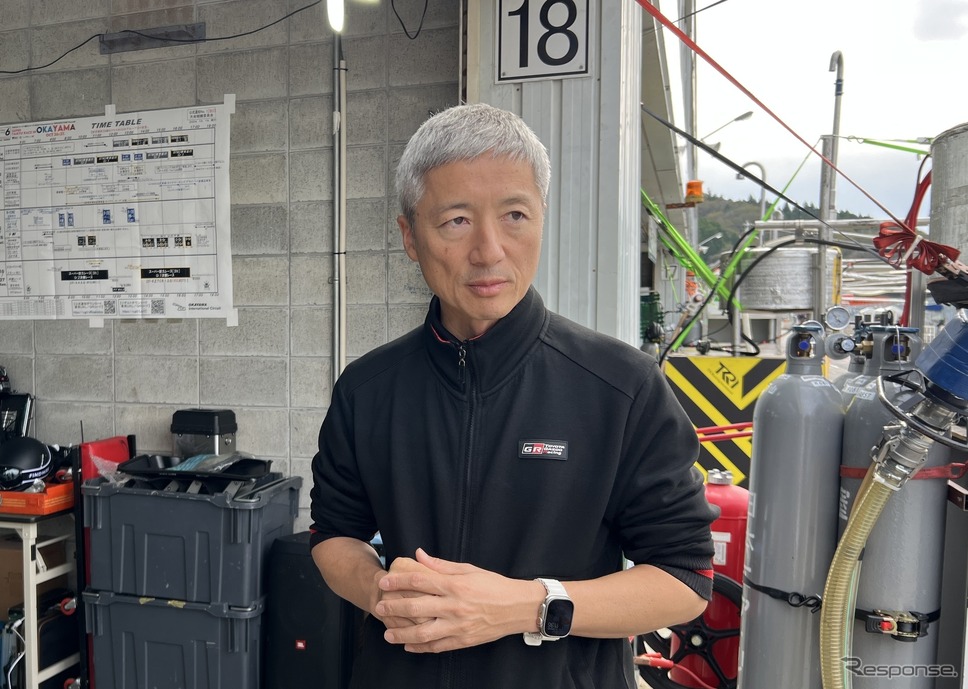 『GRヤリス』チーフエンジニアの齋藤尚彦氏《写真撮影 吉田瑶子》
