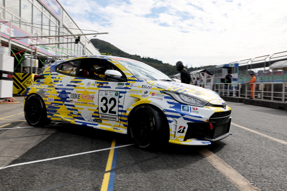#32 ORC ROOKIE GR Yaris DAT concept(スーパー耐久 第6戦岡山)《写真提供 トヨタ自動車》
