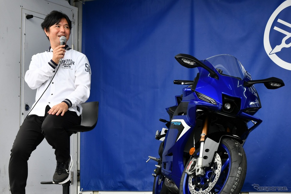 元MotoGPライダー 中野真矢氏《写真撮影 伊丹孝裕》