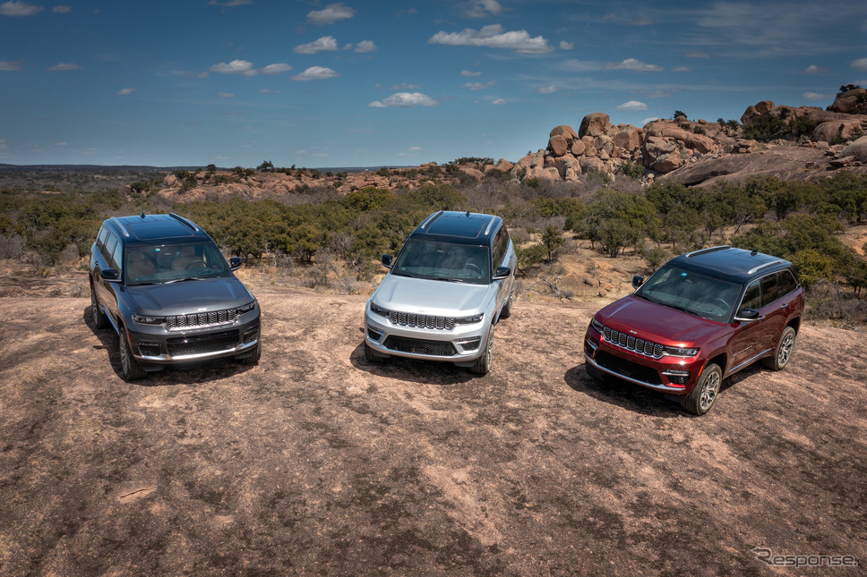 ジープ・グランドチェロキーの2025年モデル(米国仕様)《photo by Jeep》