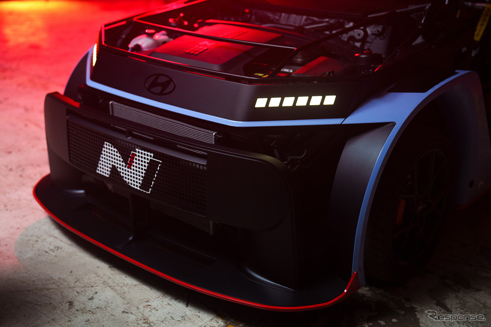 ヒョンデの次世代スポーツEVのテスト車両（ローリングラボ）『RN24』《photo by Hyundai》