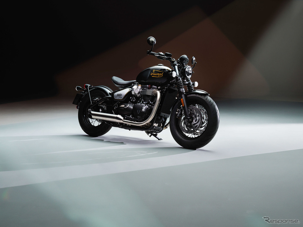 Bonneville Bobber Icon Edition《写真提供 トライアンフモーターサイクルズジャパン》
