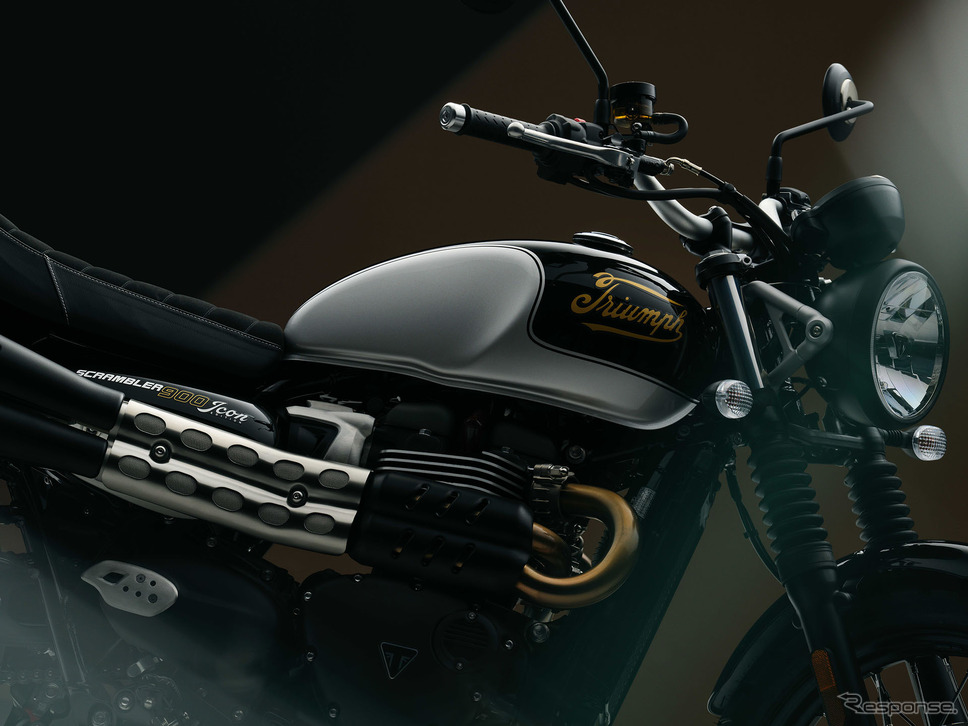 トライアンフ「アイコン・エディション」シリーズ《写真提供 トライアンフモーターサイクルズジャパン》