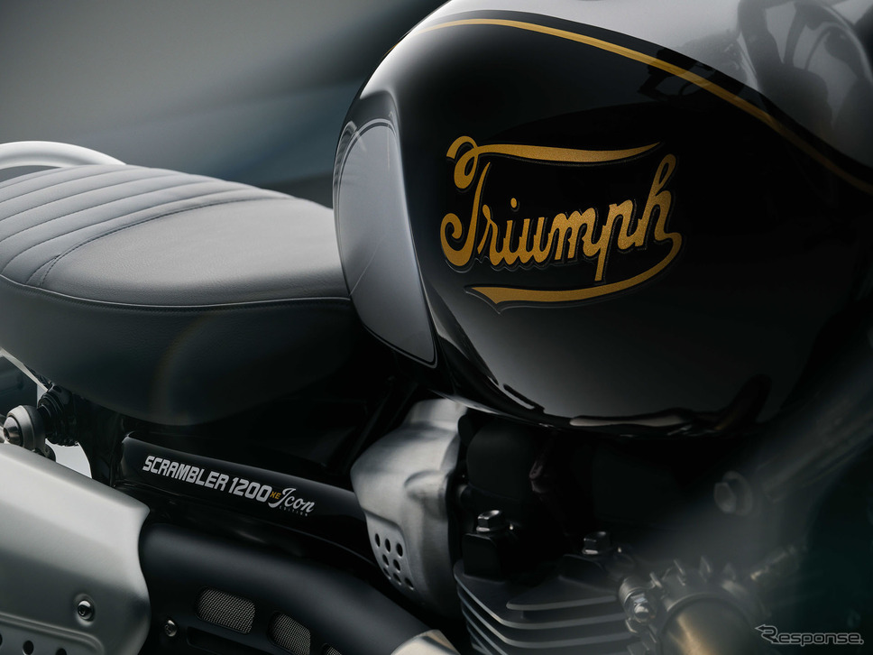 トライアンフ「アイコン・エディション」シリーズ《写真提供 トライアンフモーターサイクルズジャパン》