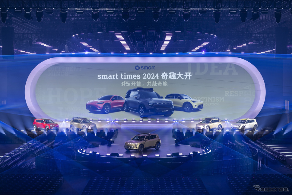 スマートの新型電動SUV『#5』を中国で発売《photo by Smart》
