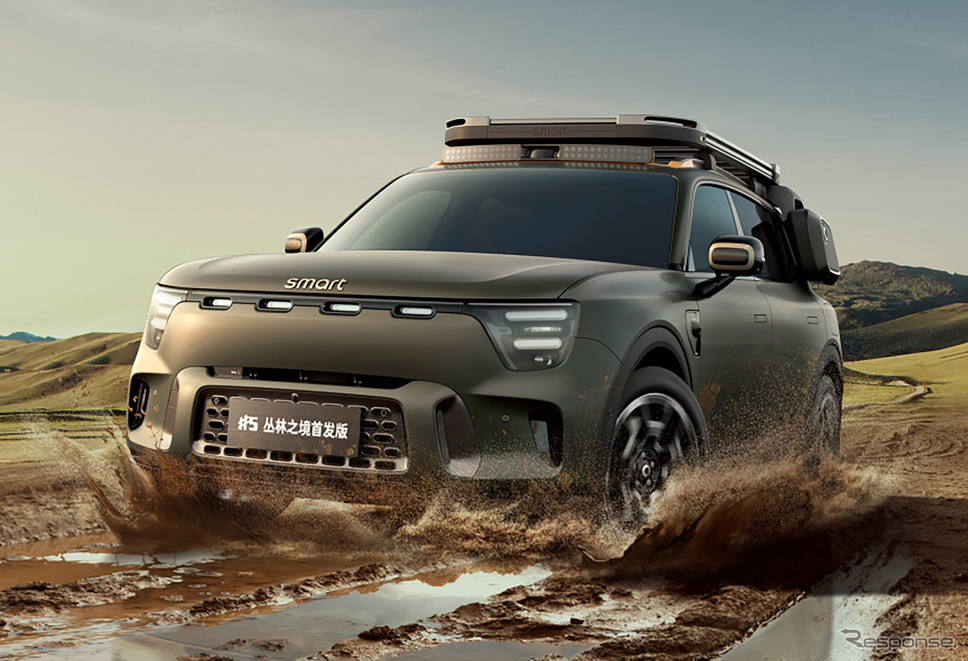 スマートの新型電動SUV『#5』を中国で発売《photo by Smart》
