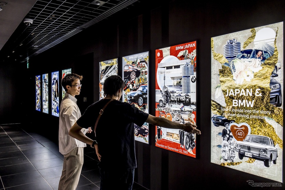 試乗後には「FREUDE by BMW」の施設案内を楽しんだ《写真撮影 山内潤也》