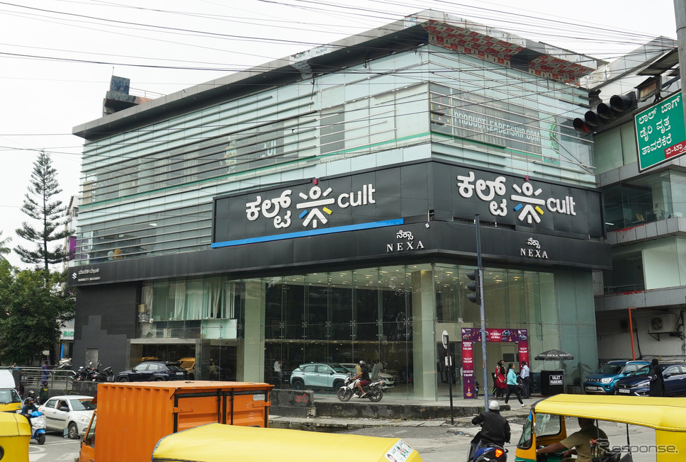 インドのマルチスズキ・NEXA店(参考画像)