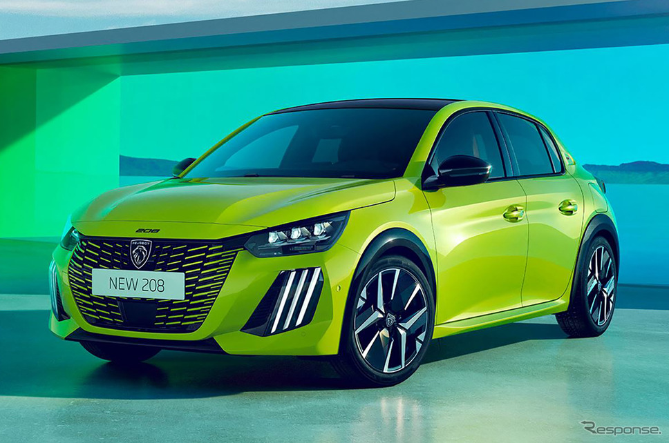 プジョー 208 改良新型《photo by PEUGEOT》