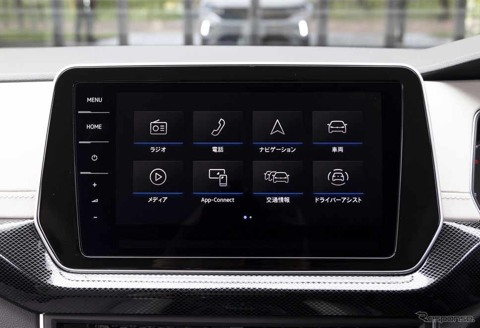 筆者が「要改善の最上位」とするVW Tクロスのカーナビ《写真提供 VGJ》