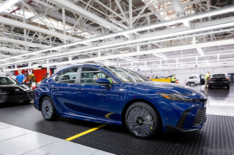 写真はトヨタの米国ケンタッキー工場で生産するカムリ(参考画像)《photo by Toyota》