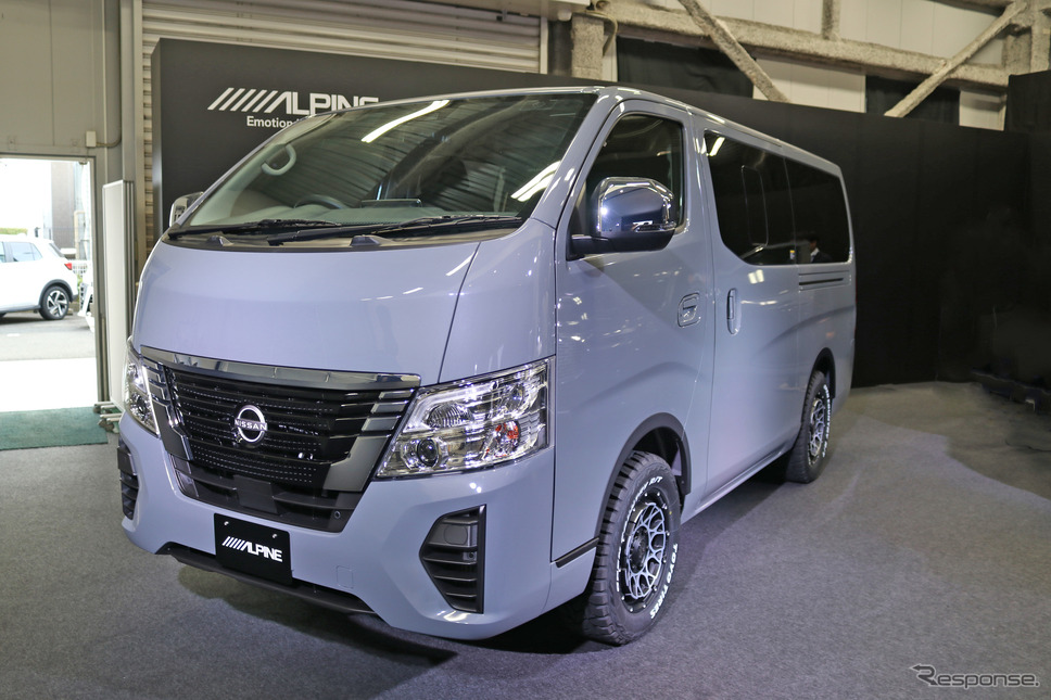 キャラバン専用パーフェクトフィットBIG X11《写真撮影 土田康弘》
