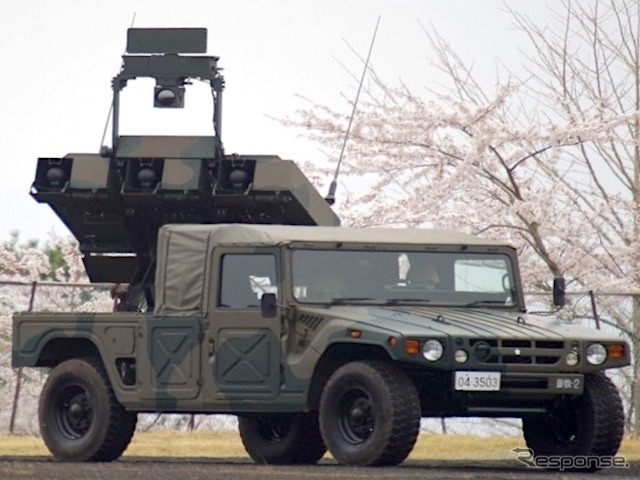 中距離多目的誘導弾《写真提供 自衛隊静岡地方協力本部》