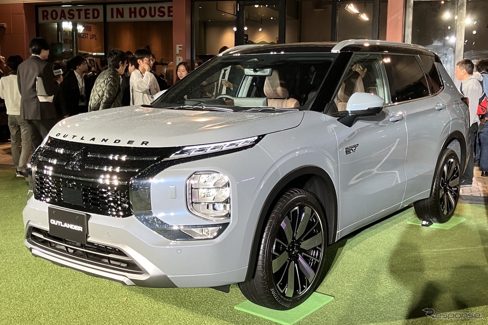 三菱 アウトランダーPHEV 改良新型《写真撮影 高木啓》
