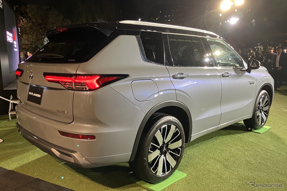 三菱 アウトランダーPHEV 改良新型《写真撮影 高木啓》