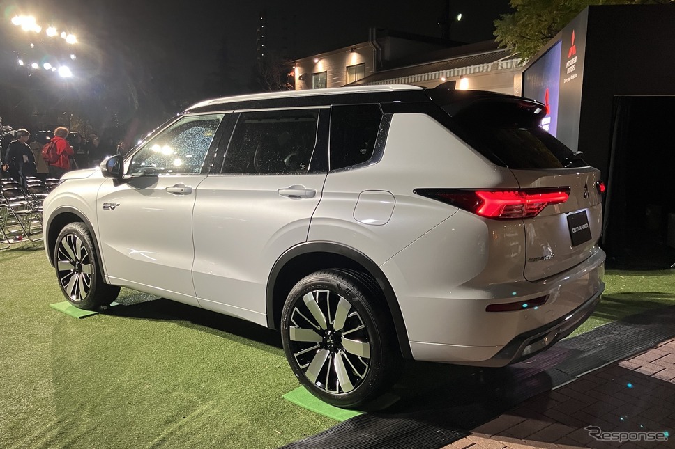 三菱 アウトランダーPHEV 改良新型《写真撮影 高木啓》