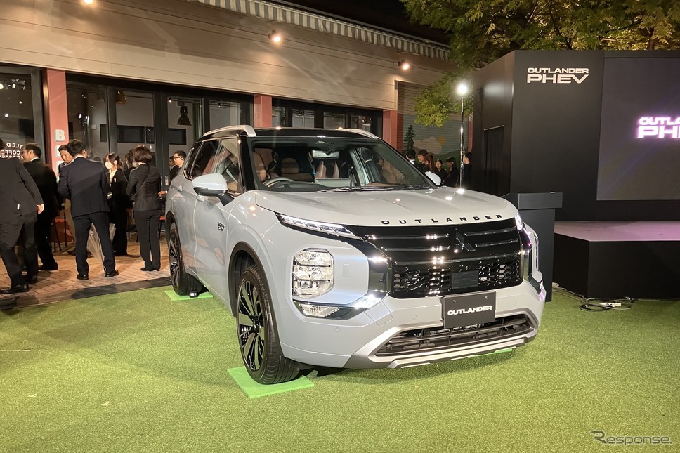 三菱 アウトランダーPHEV 改良新型《写真撮影 高木啓》