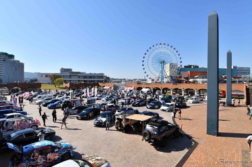 静岡痛車天国2024《写真提供 痛車天国プロジェクト》