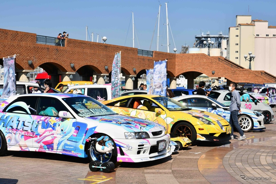 140台の痛車が集結予定《写真提供 痛車天国プロジェクト》
