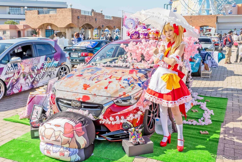 静岡痛車天国2024《写真提供 痛車天国プロジェクト》