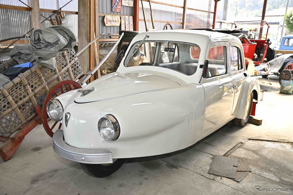 特別展示車両:ダイハツ工業 Bee(元木氏所有)《写真提供 昭和レトロカー万博実行委員会》
