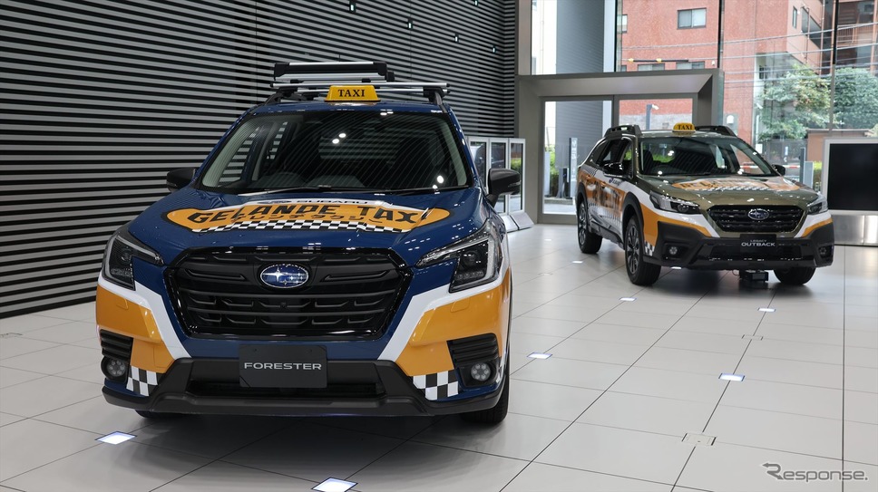 スバル アウトバック(過去のゲレンデタクシー使用車)《写真提供 SUBARU》