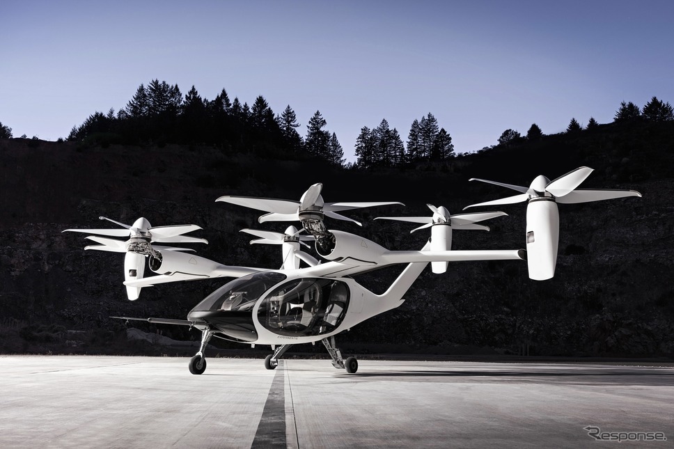 ジョビーアビエーションのeVTOL《写真提供 トヨタ自動車》