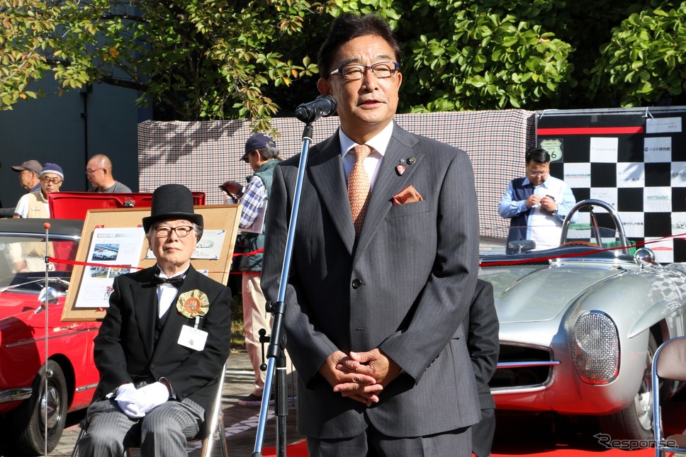 桐生市長の荒木恵司氏《写真撮影 内田千鶴子》