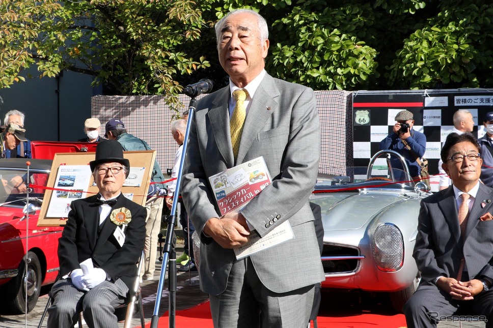 桐生商工会議所会頭の籾山和久氏《写真撮影 内田千鶴子》