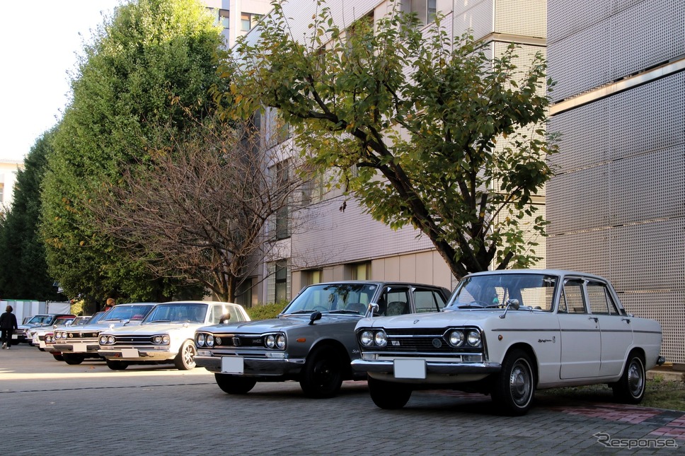 プリンス・日産スカイラインたち《写真撮影 内田俊一》