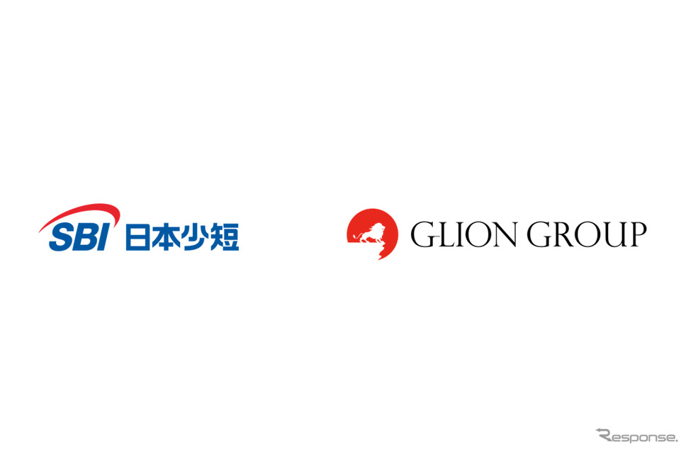 SBI日本少額短期保険とGLIONグループのロゴ《写真提供 SBI日本少額短期保険》