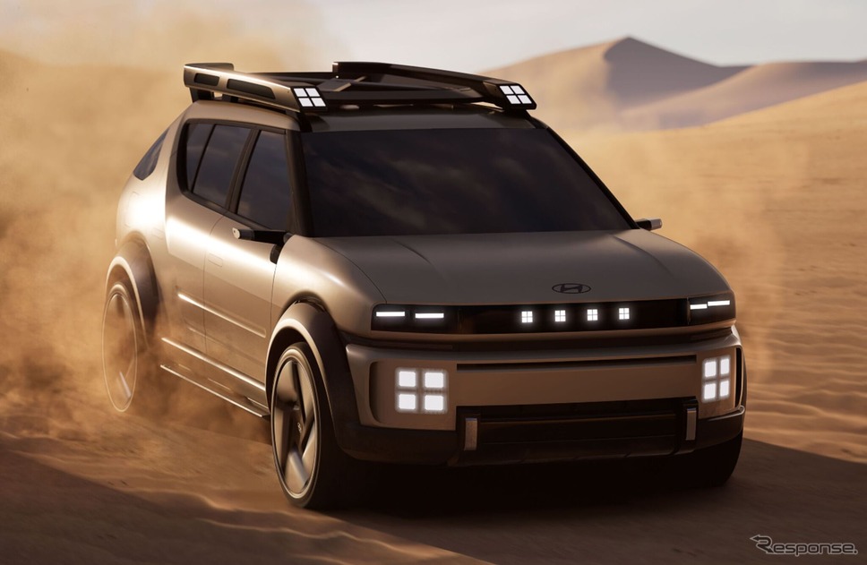 ヒョンデの次世代水素燃料電池車『INITIUM』《photo by Hyundai》