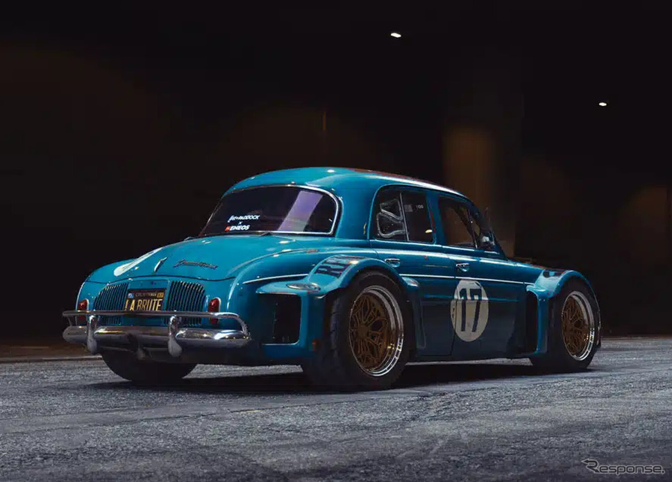 1960年式ルノー・ドフィーヌのカスタマイズモデル《photo by ENEOS》
