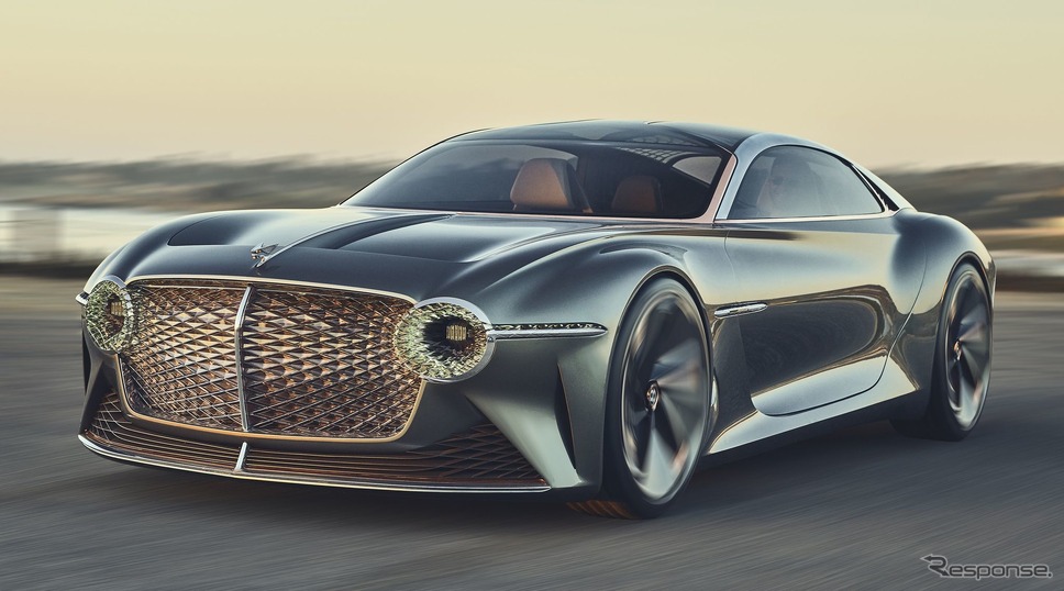 2019年に発表されたベントレーのEVコンセプト「EXP100GT」(参考画像)《photo by Bentley》