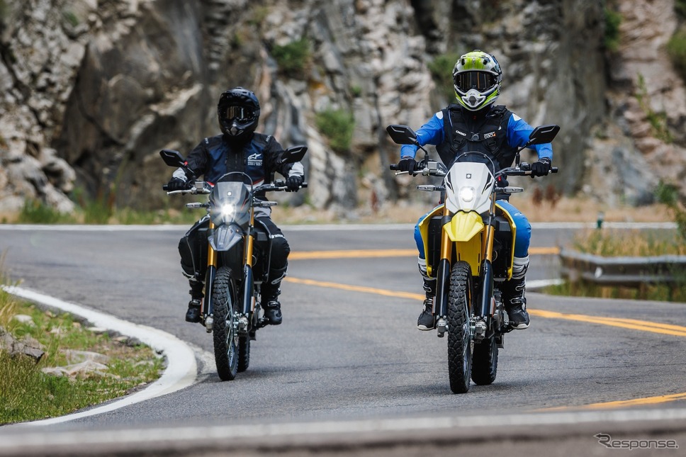 スズキの新型デュアルパーパス『DR-Z4S』《photo by Suzuki》