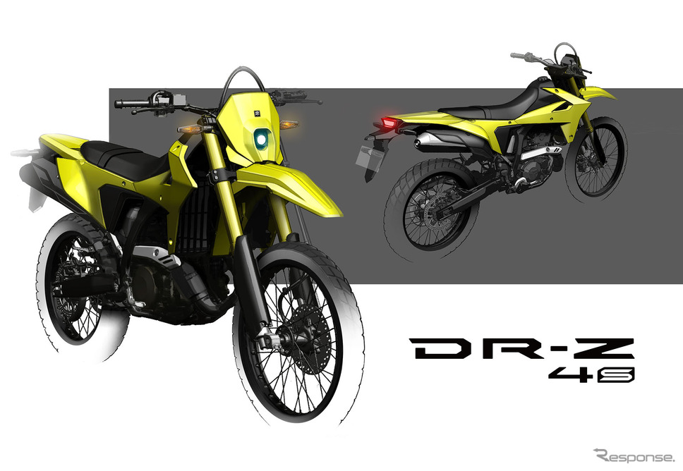 スズキの新型デュアルパーパス『DR-Z4S』《photo by Suzuki》