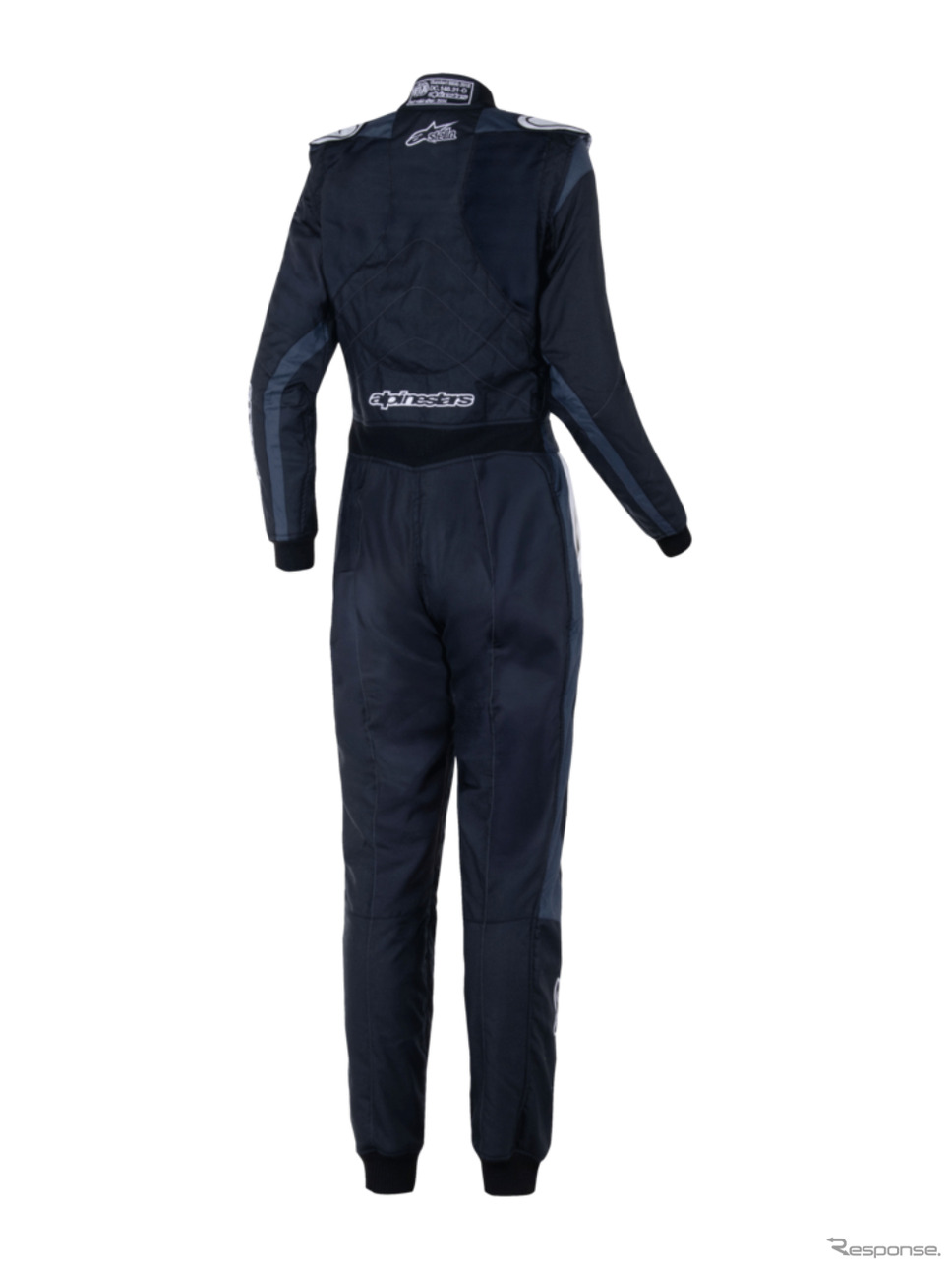 STELLA GP PRO COMP V2 SUIT FIA 1128 BLACK ASPHALT WHITE《写真提供 SPK》