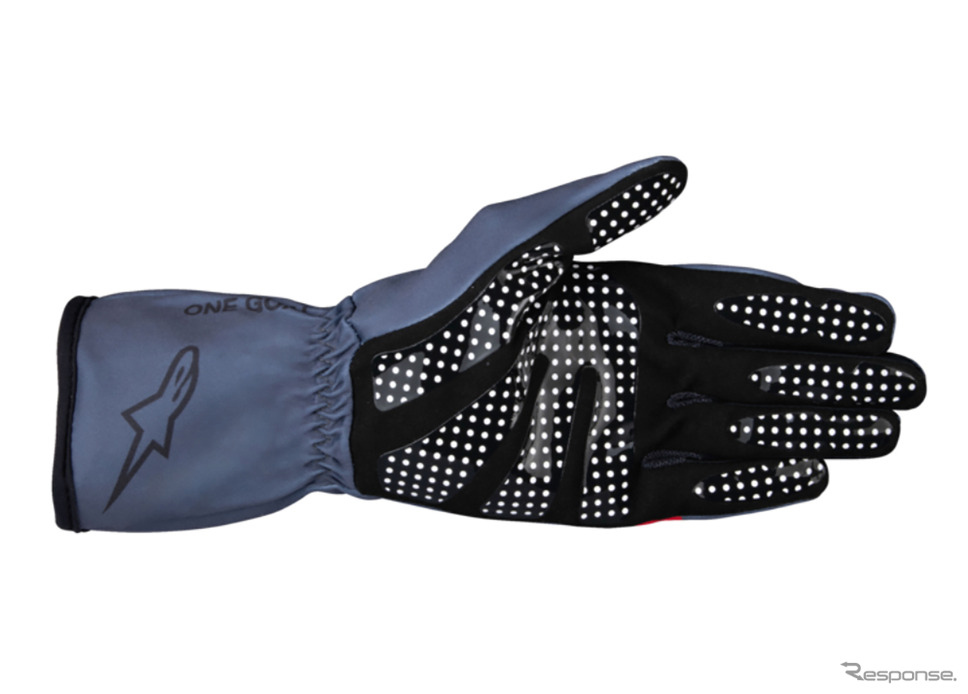 TECH-1 K RACE V2 PURE GLOVES 9152 ASPHALT RED CHARCOAL《写真提供 SPK》