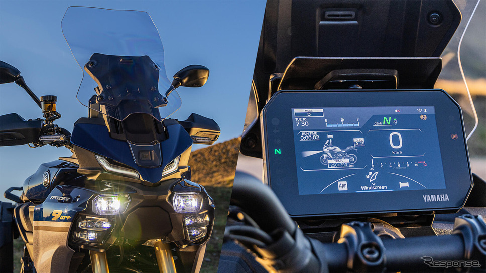 ヤマハ トレーサー9 GT＋ 2025年モデル（海外仕様）《photo by Yamaha Motor》