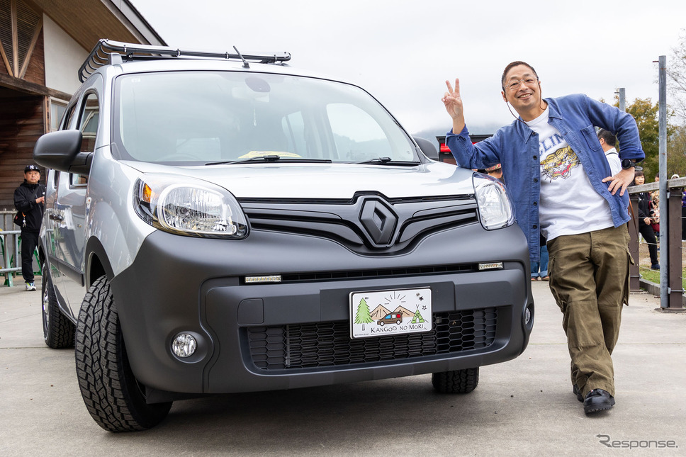 ルノー カングー × トーヨータイヤ オープンカントリー《写真撮影 宮越孝政》